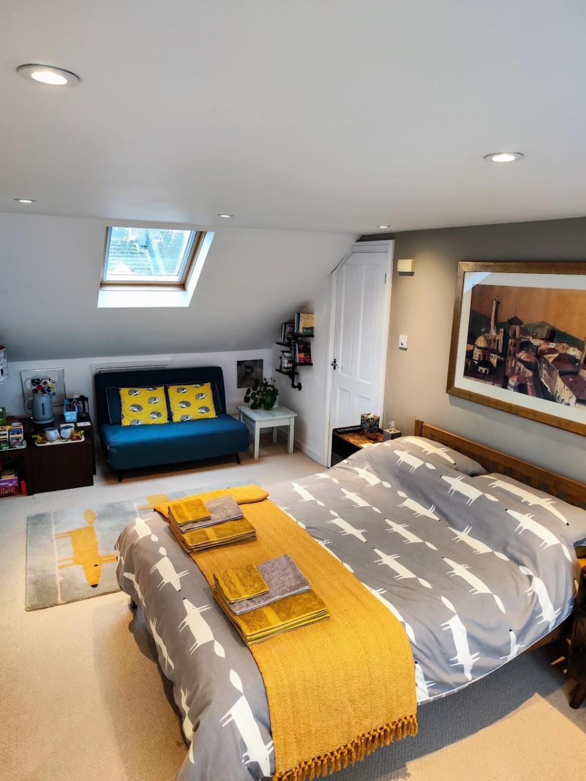 Large Light Loft Room - En Suite Brighton Exterior foto